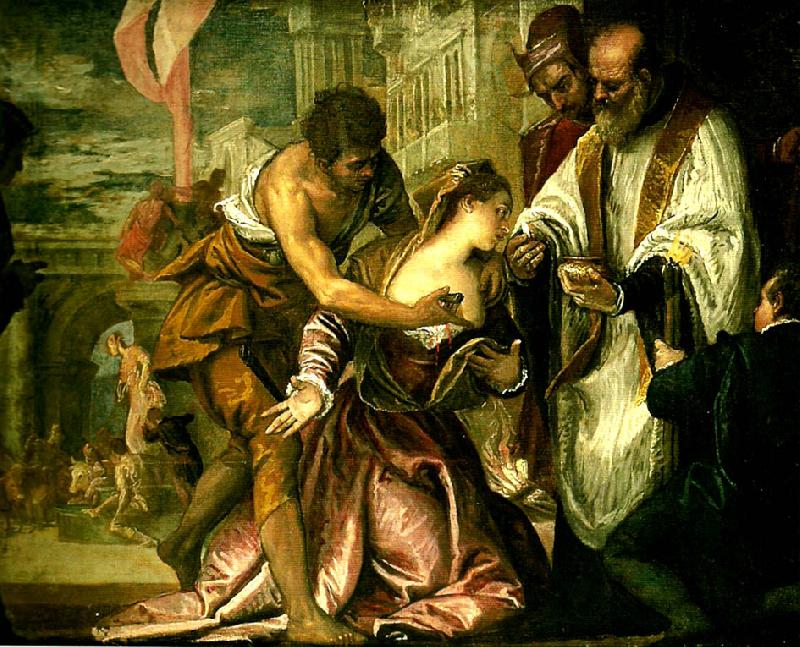 Paolo  Veronese last communion and martyrdom of st